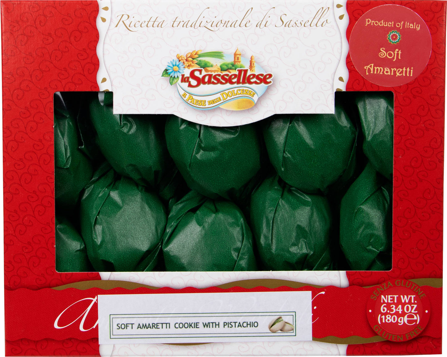 PIstachio Amaretti Cookies