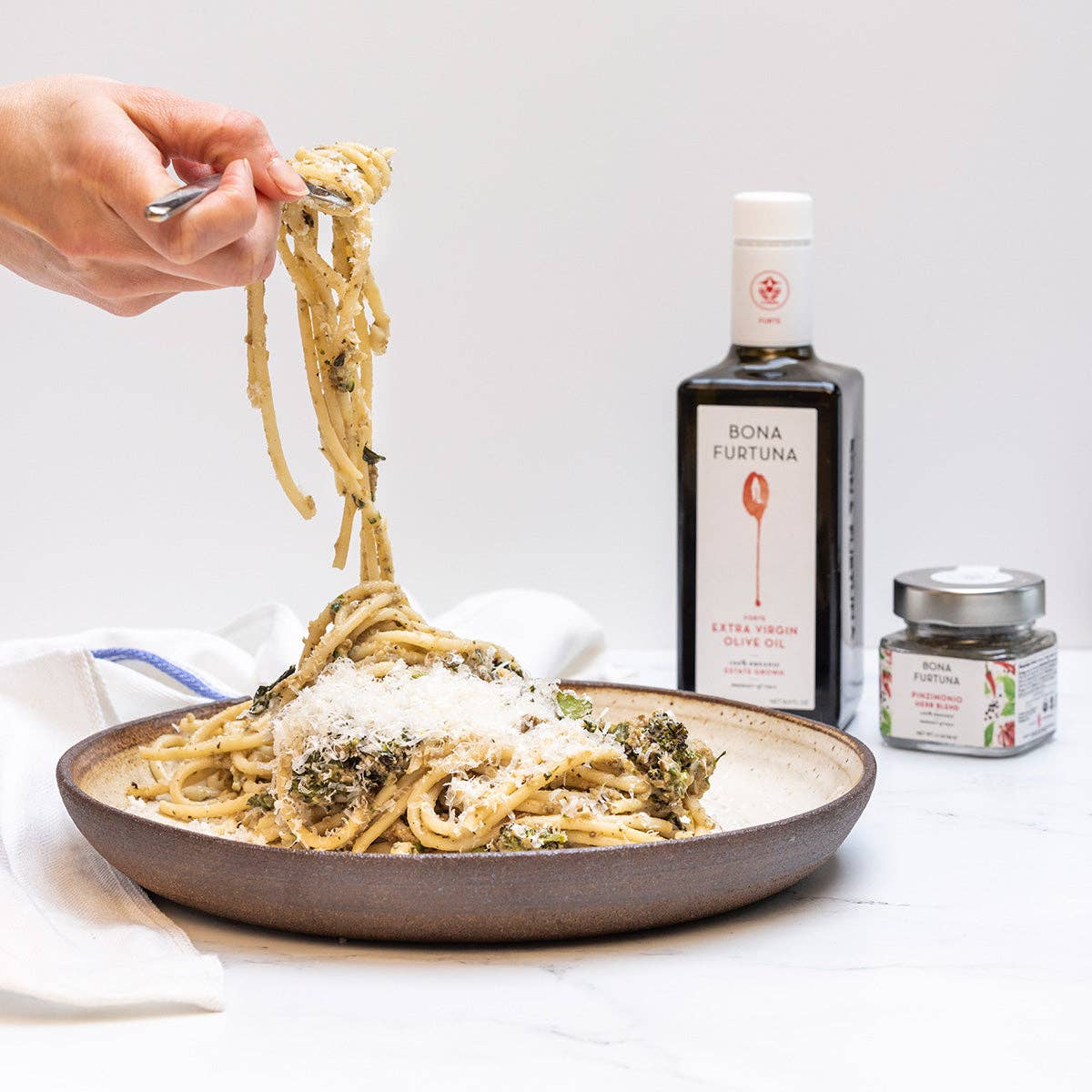 Pasta, Organic Bucatini Ancient Grain Pasta