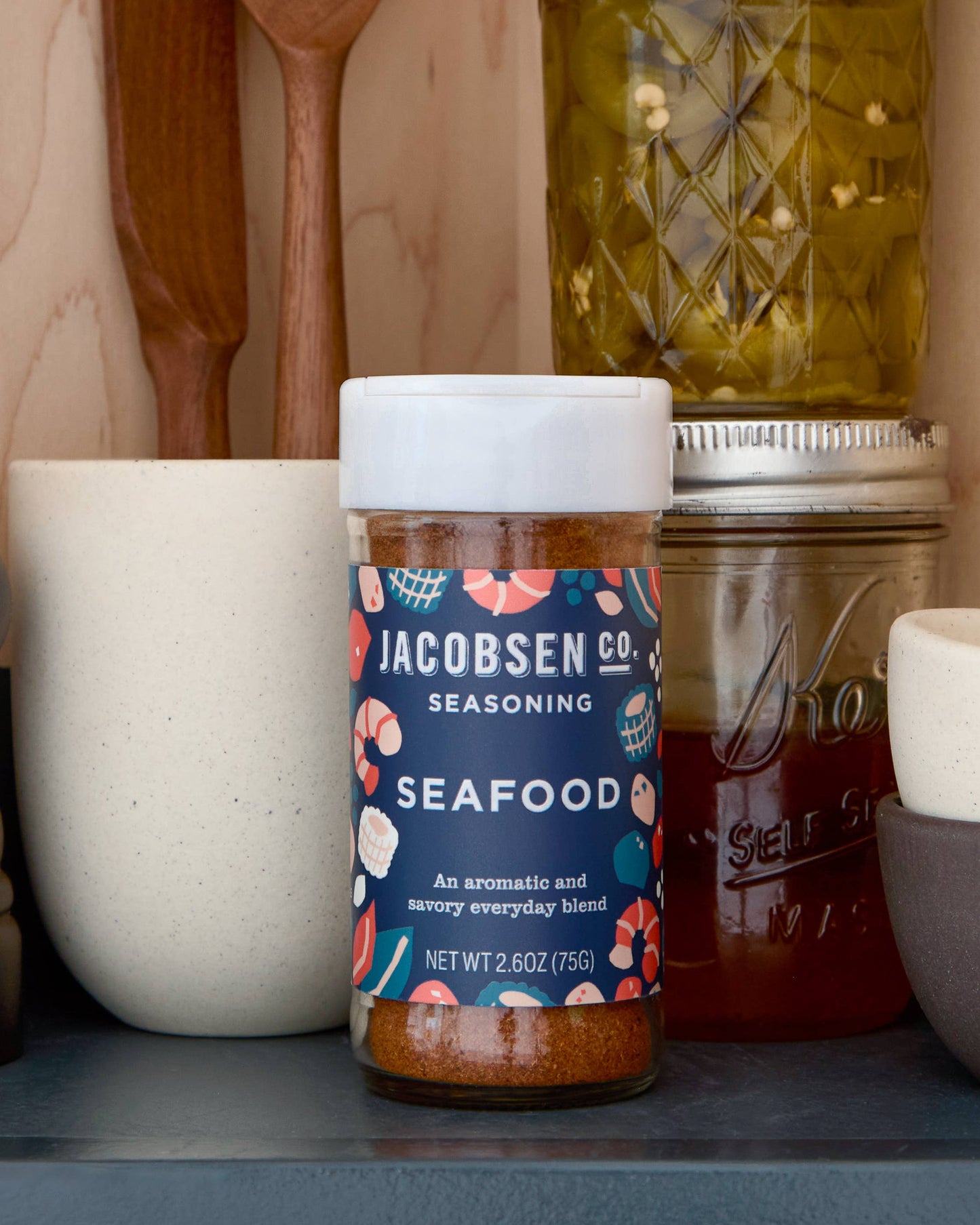 Jacobsen Salt Co. Seafood Seasoning, 2.64oz