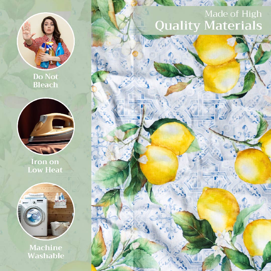 Citrus, 100% Cotton Napkins 20" X 20" - Set Of 4