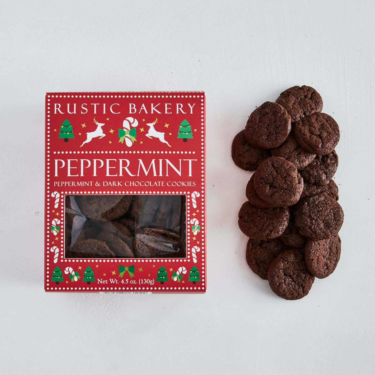 Rustic Bakery Peppermint Chocolate Cookies