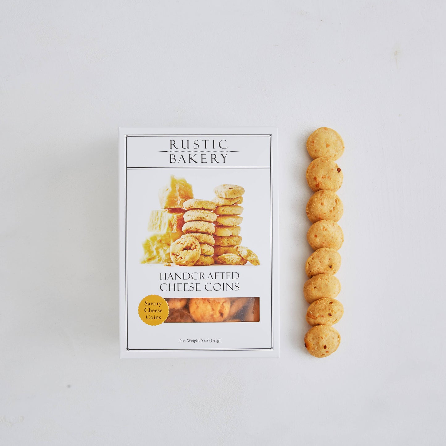 Rustic Bakery Cheese Coins