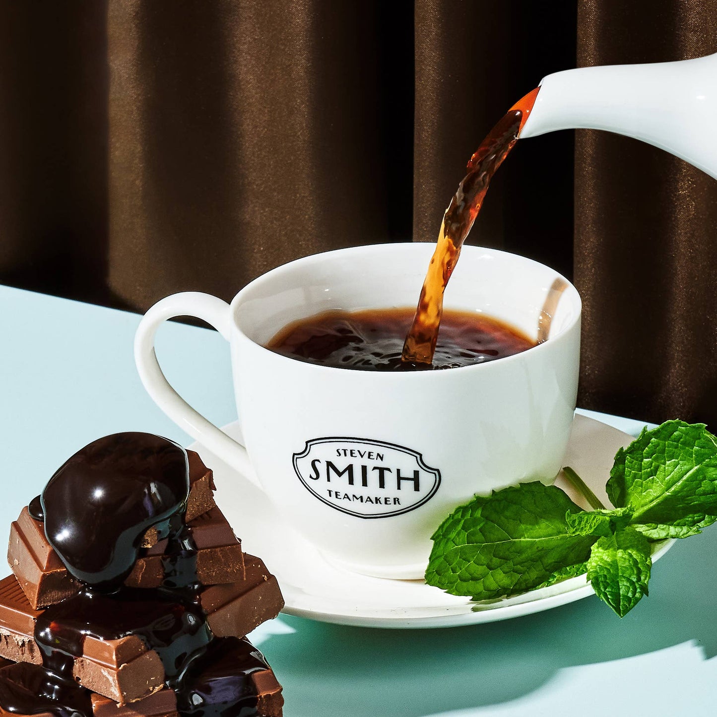 Tea, Smith, Chocolate Peppermint Pu-erh