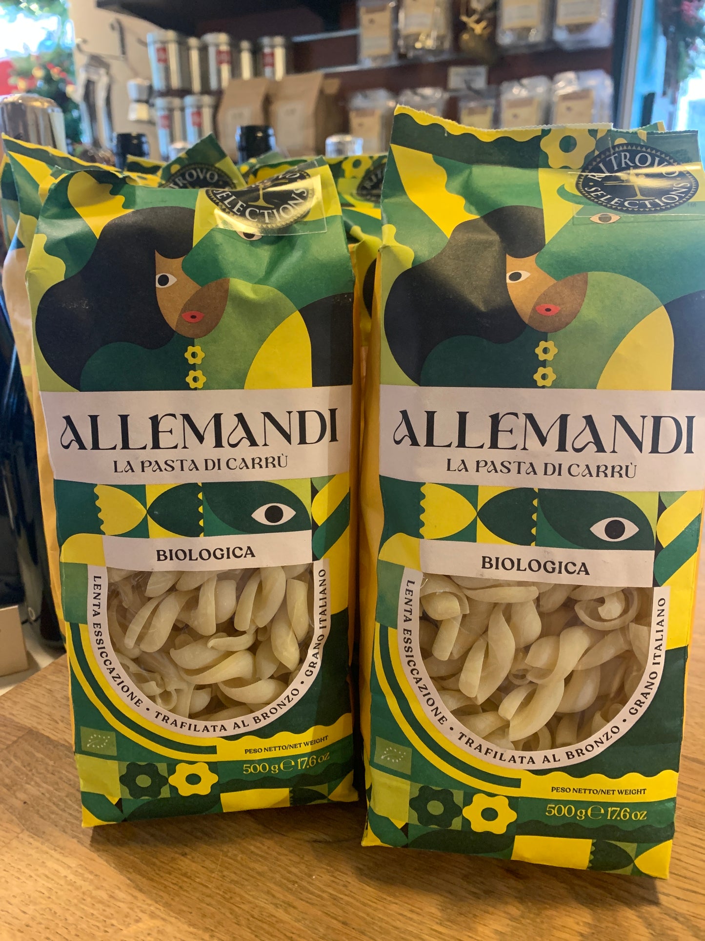 Pasta, Allenamdi Organic Durum Wheat Trecce, 500g