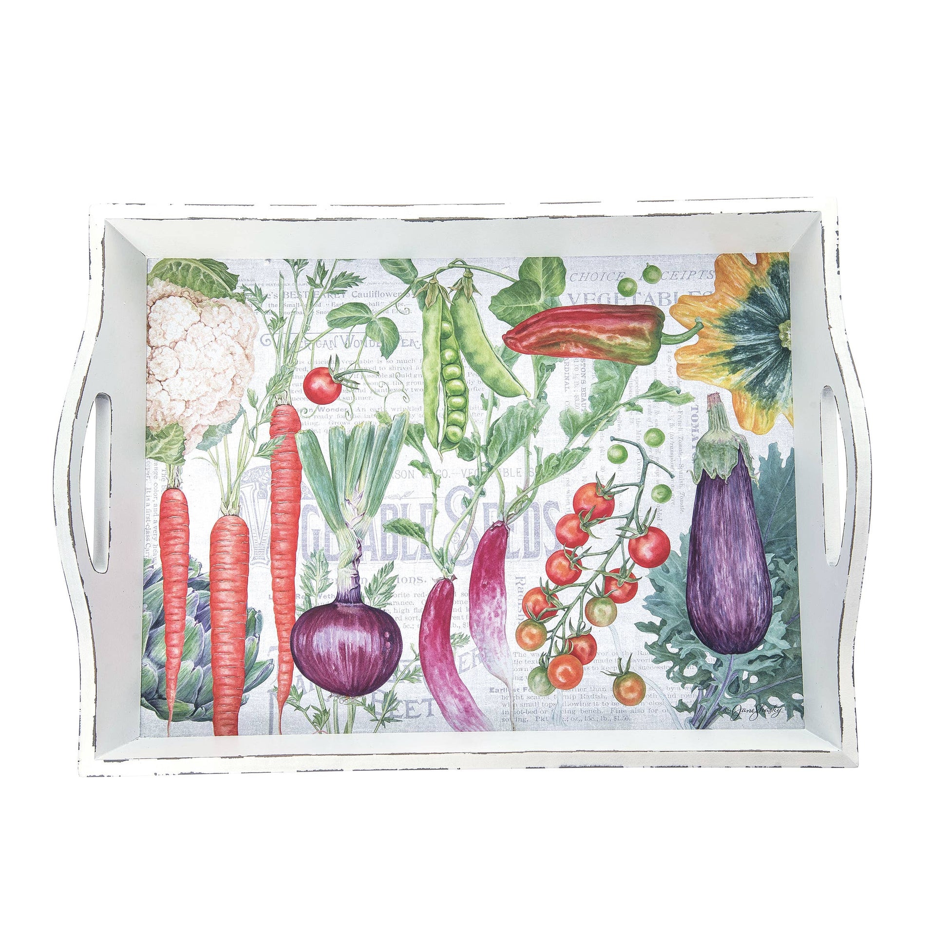 Vegetable Garden Serving Tray