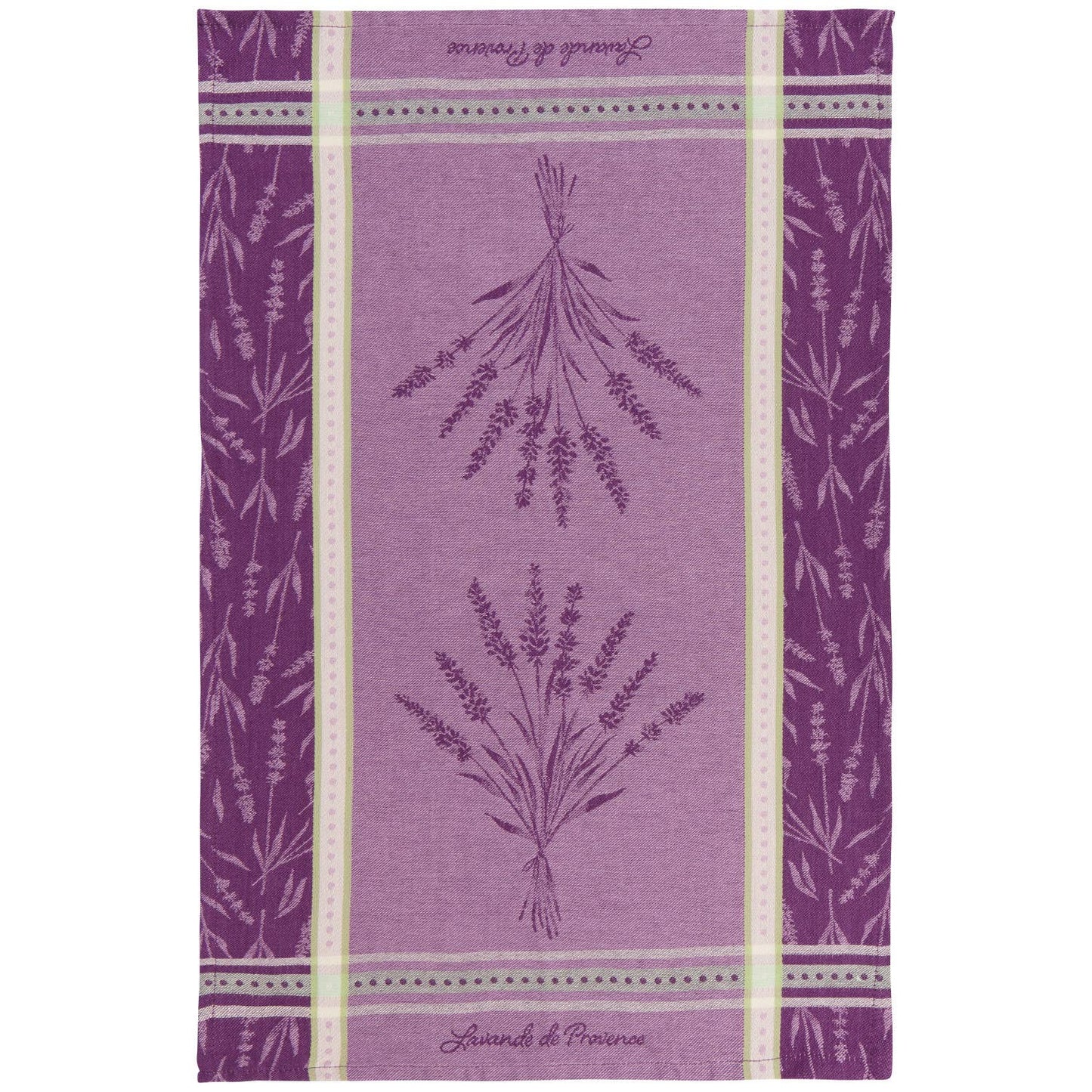 Lavender dish towel