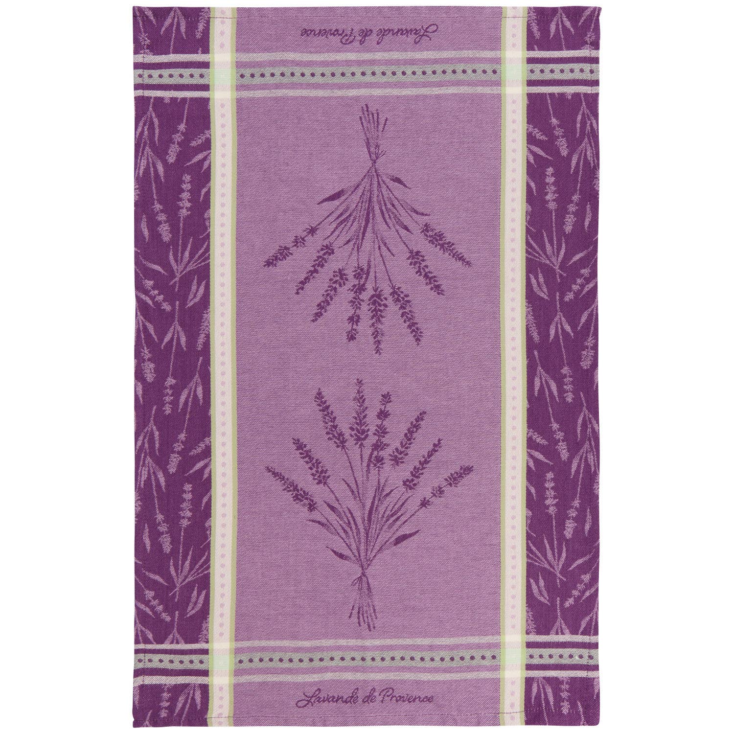 Lavender dish towel