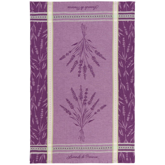 Lavender dish towel