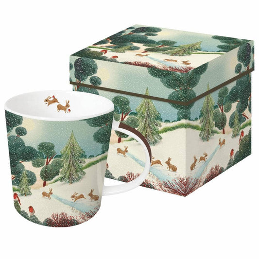 Mug In Gift Box- Holiday Glen