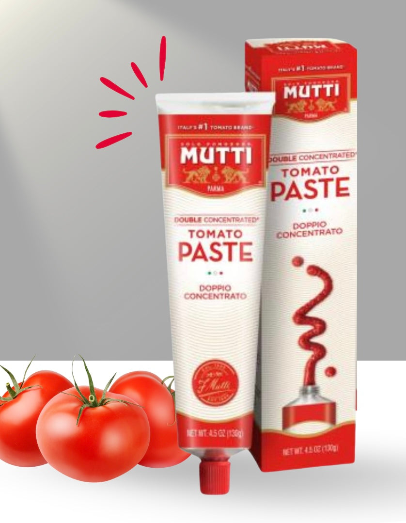 Mutti Tomato Paste Triplo Concentrated Tube 6.5oz (185g)