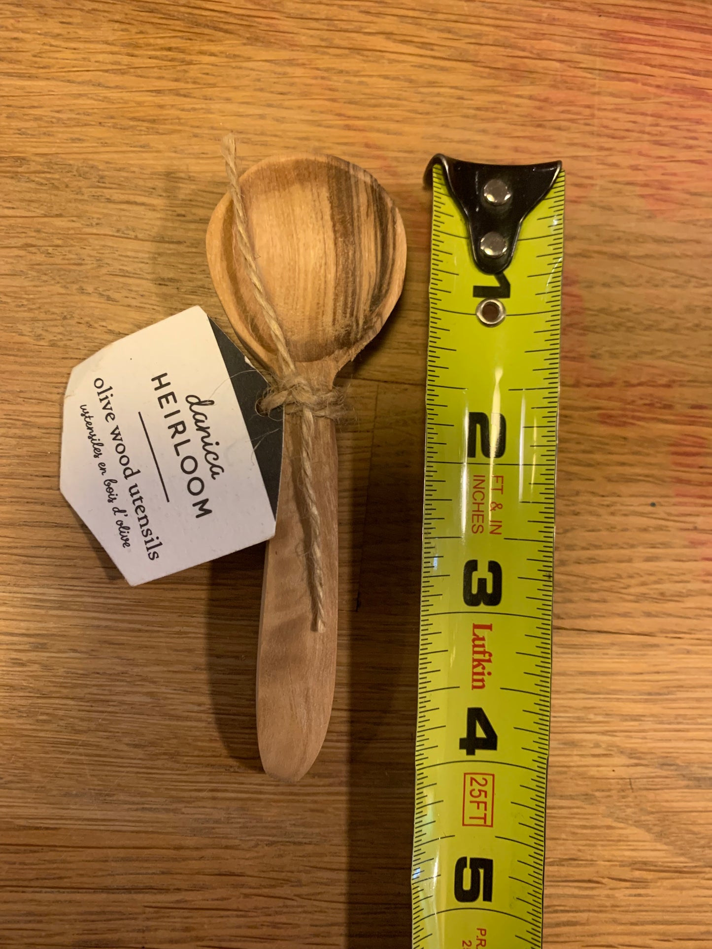Olive Wood Small Spoon