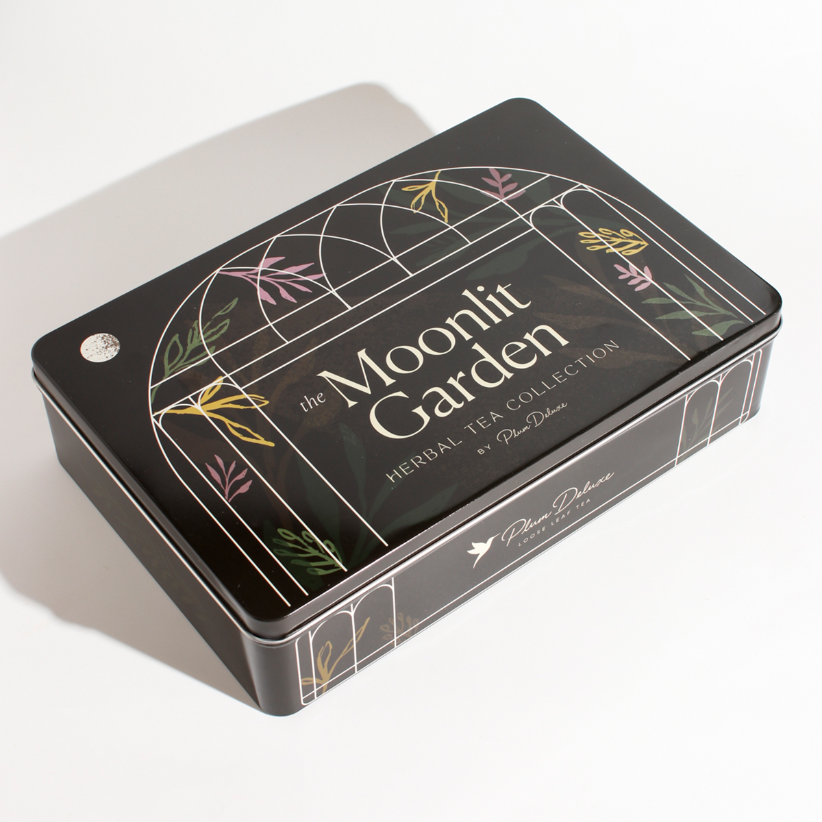 Themed Tea Gift Tins: Moonlit Garden Collection