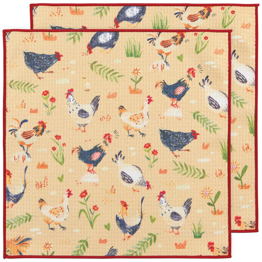 Free Range Chicken  dishcloth